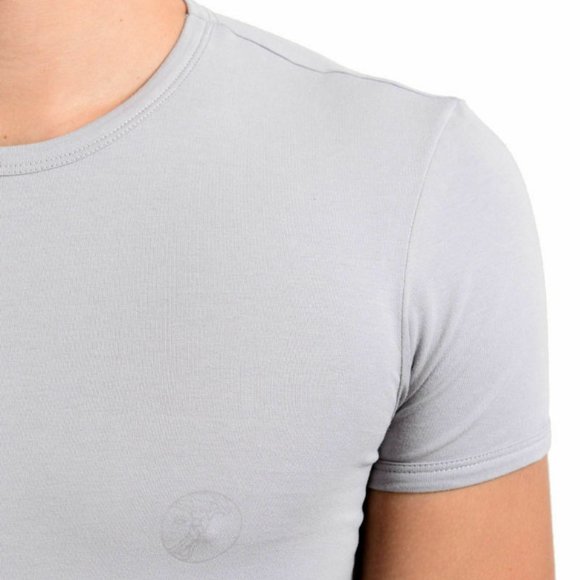 Versace Collection Gray Stretch Crewneck T-Shirt - Picture 4 of 6